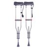 Youth Postoperative Underarm Crutches - Lightweight, Non-Slip, Double Crutches for Rehabilitation and Walking Training