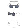 Luxury Designer Sunglasses for Men Women Retro Unique Metal Square Frame Classic Trendy Outdoor Sports UV Protection Eyewear