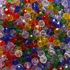 1000pcs 3*4mm Mix Color Rondelle Faceted Glass Beads Loose Spacer Crystal Round Beads for Jewelry Making DIY Necklace Bracelet