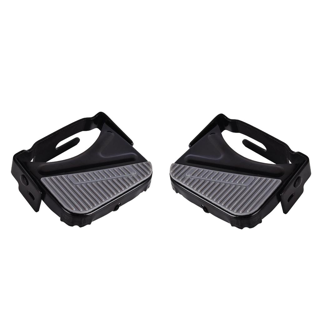 1 Pair Bike Rear Pedals Manganese Steel Folding Foot Rest Electric Mountain Bicycle Accessories