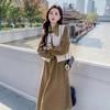 Women's Spring 2024 Long Sleeve Shirt Dress with Fashionable Vest - Two-Piece Set