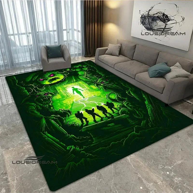 3D G-Ghostbusters Cartoon printed carpet living room bedroom carpet non-slip door mat area rug Home room decor birthday gift