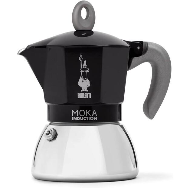 Coffee Maker Bialetti Moka Induction 4 Cups Black (0006934)