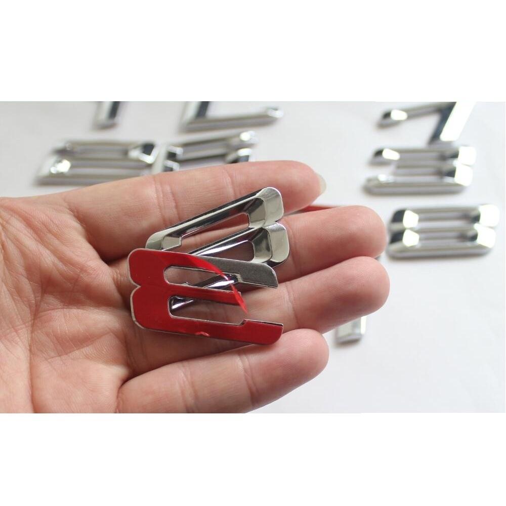 For BMW 2 Series Chrome Symbols 216i 217i 218i 220i 223i 224i 225i 228i 230i 232i 233i 235i 238i 240i 245i 250i Emblems Badges