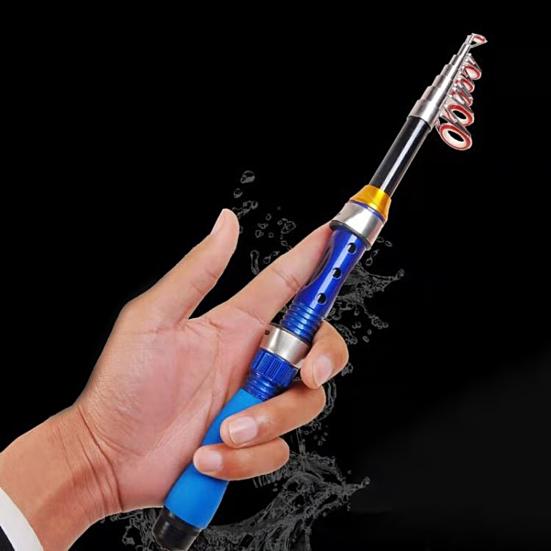 1-2.3m Small Sea Pole Anti-deform Non-slip Portable Useful Multipurpose Fishing Rod for Angling