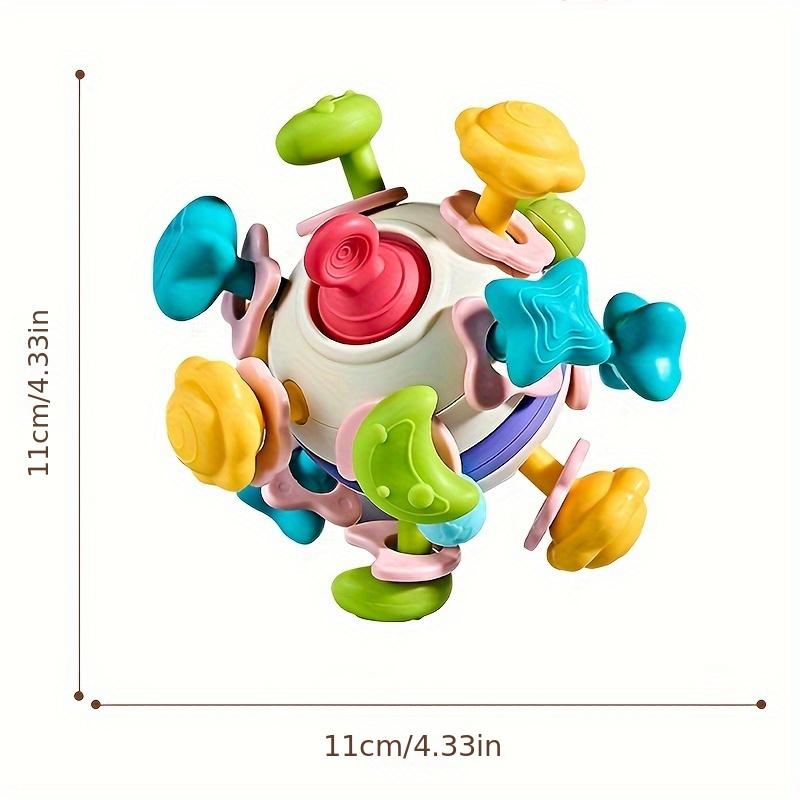 Baby Sensory Teething Toy Baby Teether Rattle Toys Baby Shower for Infant Newborn Birthday Toddler Educational Learning Toys Christmas Girls
