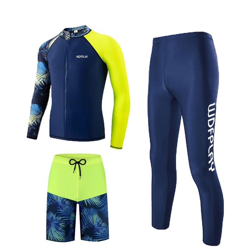 Mens UV Protection Rash Guard Set