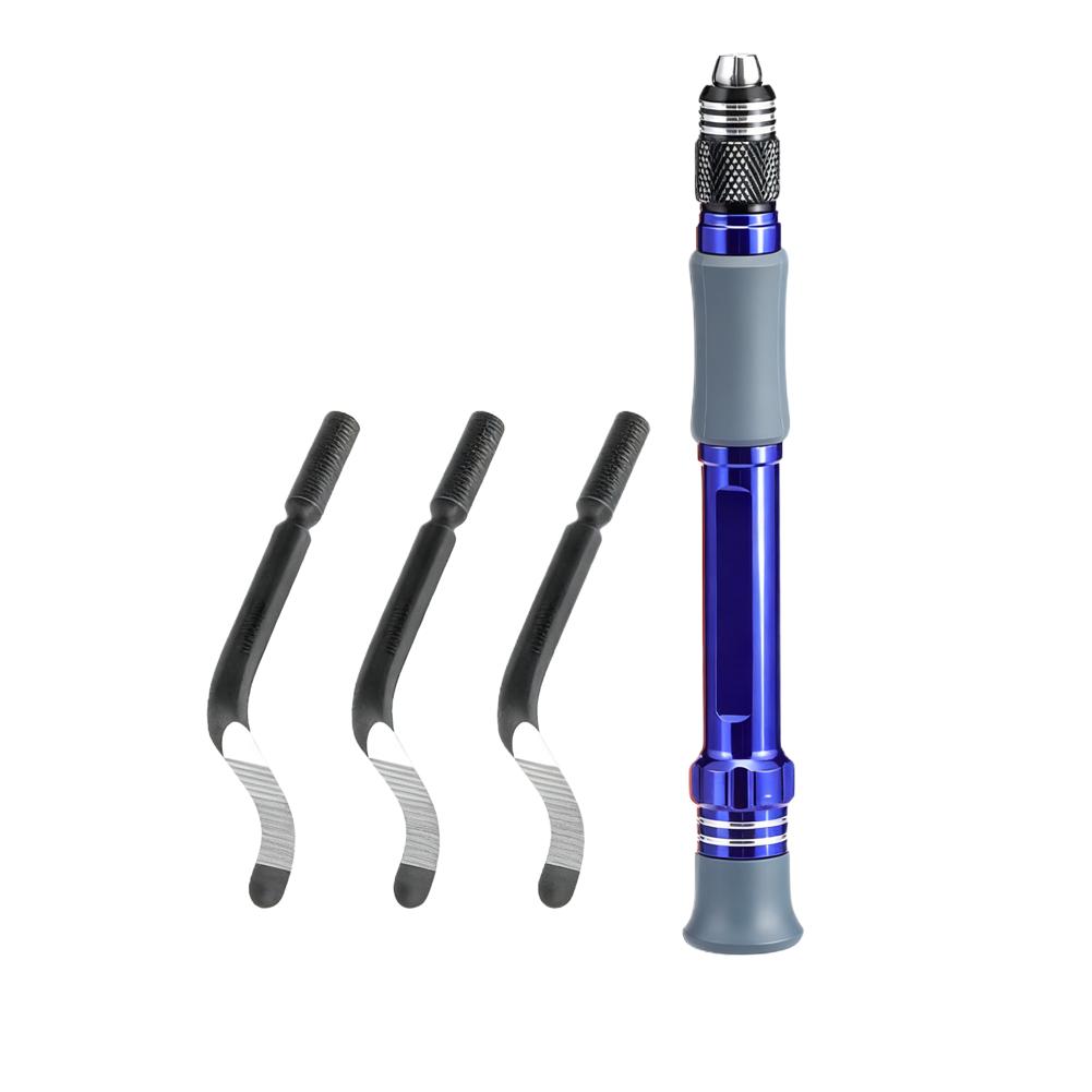 

Deburring Tool With Aluminum Handle Burr Removal Tool For Metal Plastic Wood Edge- Trimming Chamfer