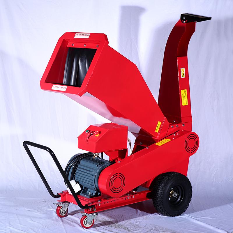Customized 15HP Electric Start Easy Operation Branch Crusher, Wood Processor, Professional Tree Shredder, Wood Chipper