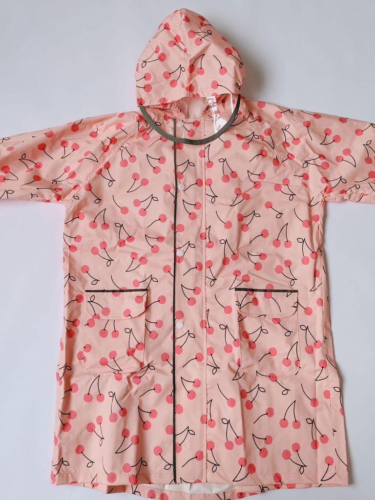 Japanese Style Cartoon Raincoats for Kindergarten Boys and Girls - Long, Rainproof, New Design
