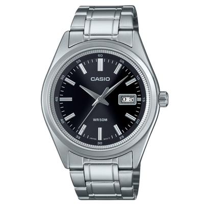 Standard Analog Stainless Steel Black Dial Quartz MTP-B180D-1A1V Men's Watch