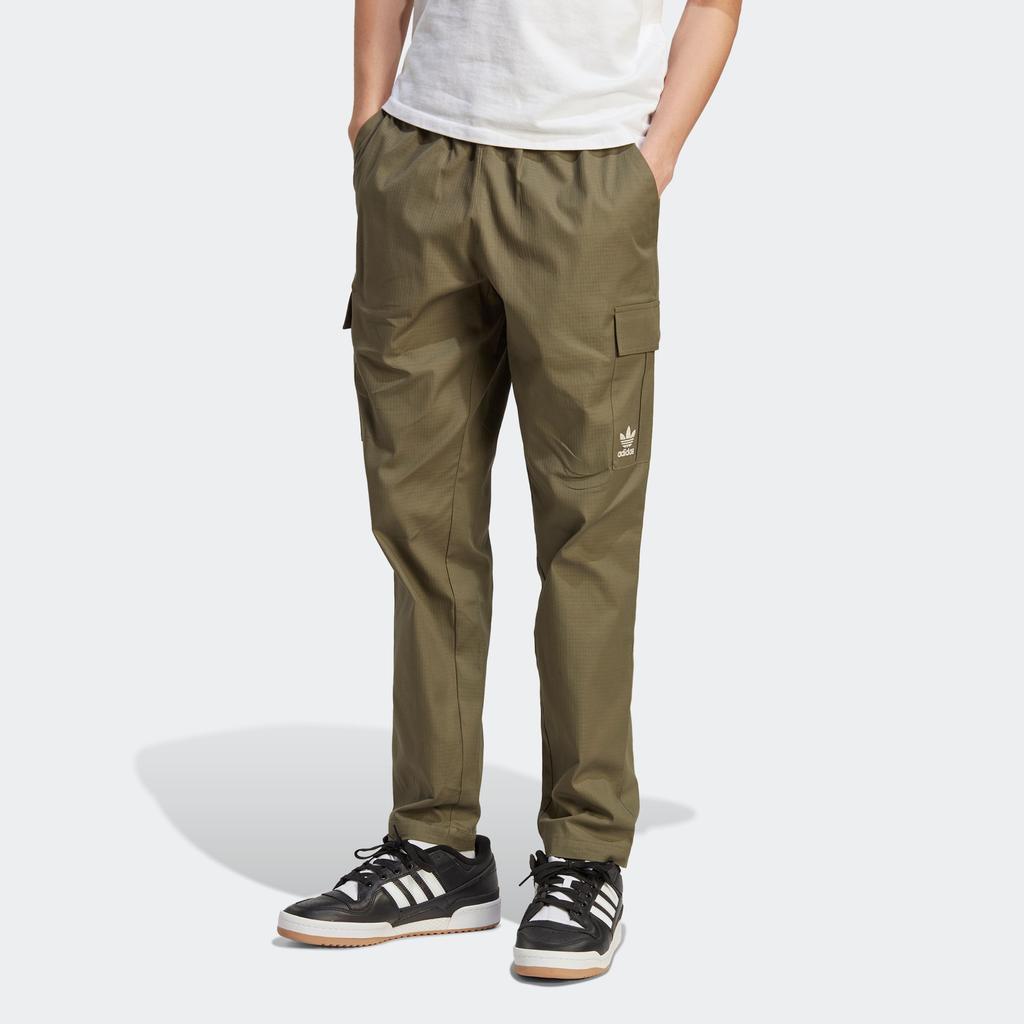 Adidas Originals Trefoil Enjoy Cargo Pants Men Bottoms Rock-Olive-Green IT8192