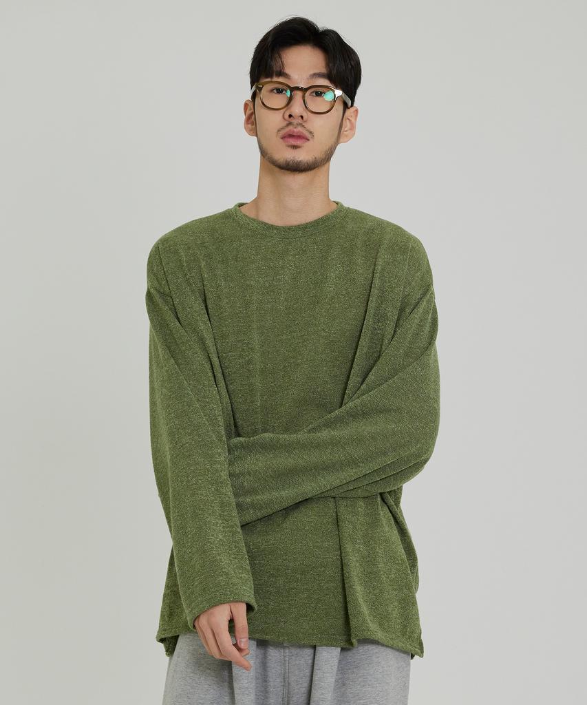OTHERFITS Semi-Over Knit (Khaki)
