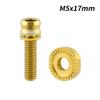 Half Moon Washer Bike Frame Fixing Screws Bicycle Fixing Screw Gasket  Cycling Frame Parts