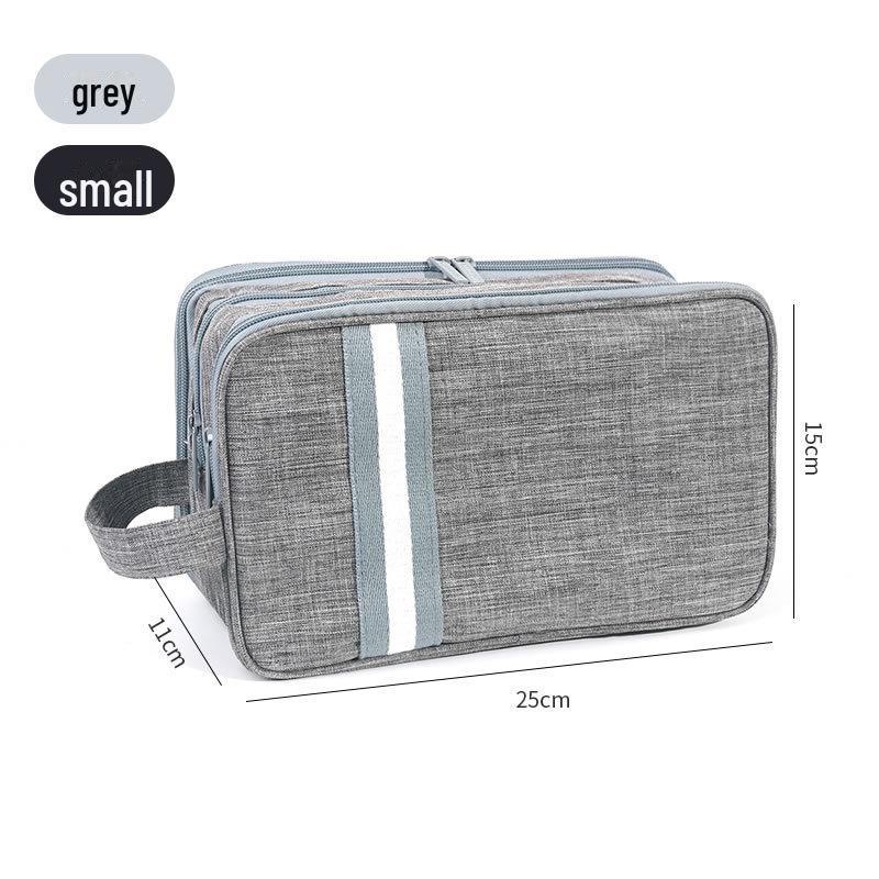 New Arrival Portable Cosmetic Bag with Wet & Dry Separation - Stylish Toiletry & Travel Storage Solution