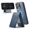 FIERRE SHANN 025 Style For iPhone 16 Pro Case Leather+TPU Detachable Card Slots Phone Cover