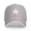 Black or White Star Baseball Cap birthday cute Golf Hat Baseball Men Women's