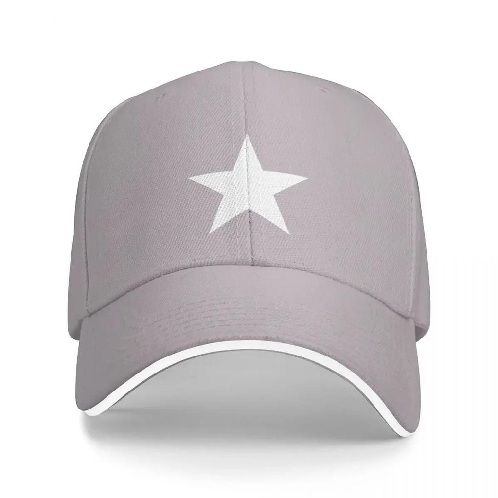 Black or White Star Baseball Cap birthday cute Golf Hat Baseball Men Women's