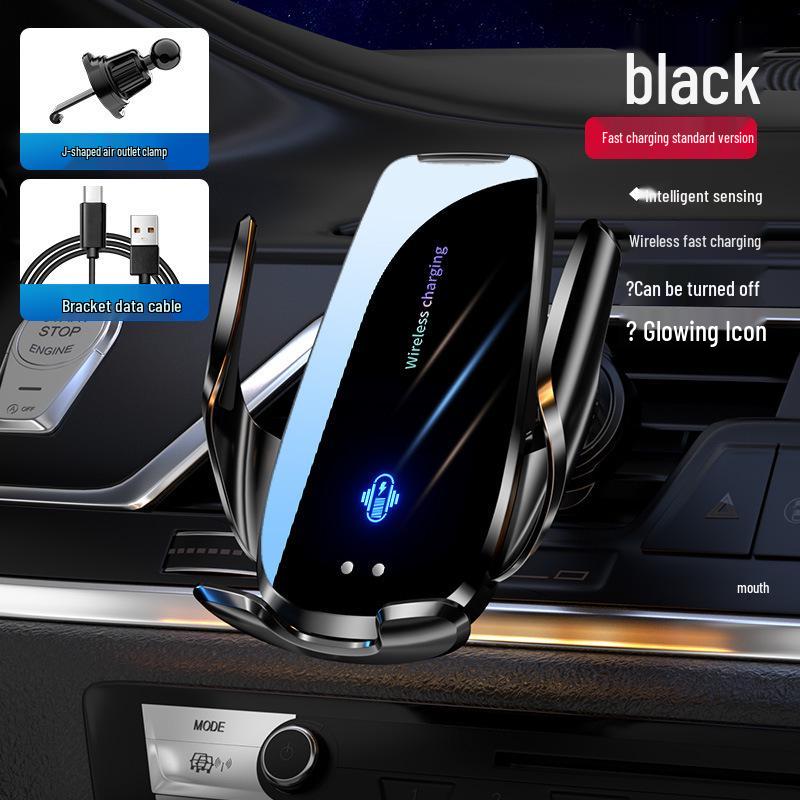 2025 Wireless Car Charger & Phone Holder, 15W Induction Mount