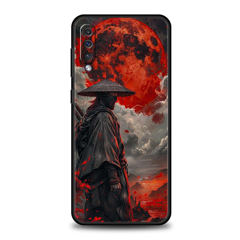 Japanese Bushido Samurai Phone Case For Samsung Galaxy A56 A36 A26 A34 A17 A16 A06 A14 A12 A54 A72 A22 A20e A52 A50 A40 A32Cover