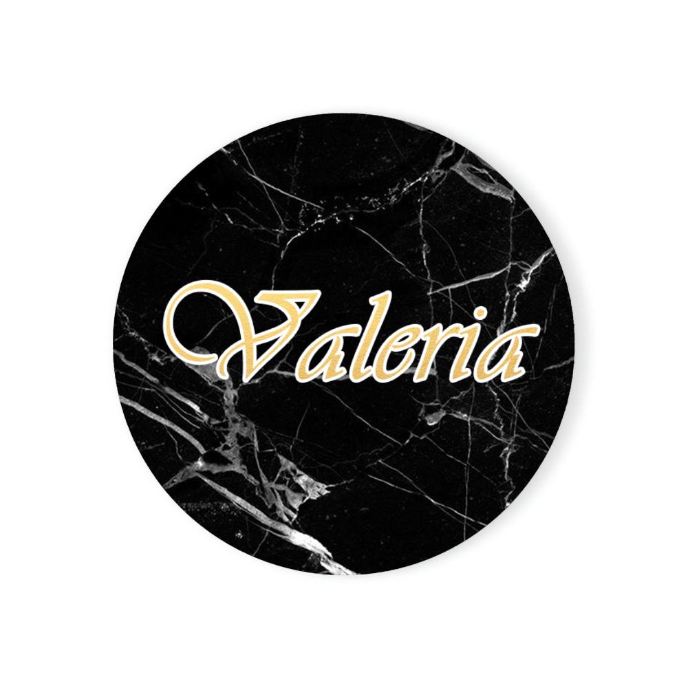 Personalised Marble Coasters Customised Gift Housewarming Room Bar Decor Marble Style Custom Name Ceramic Coaster Sets