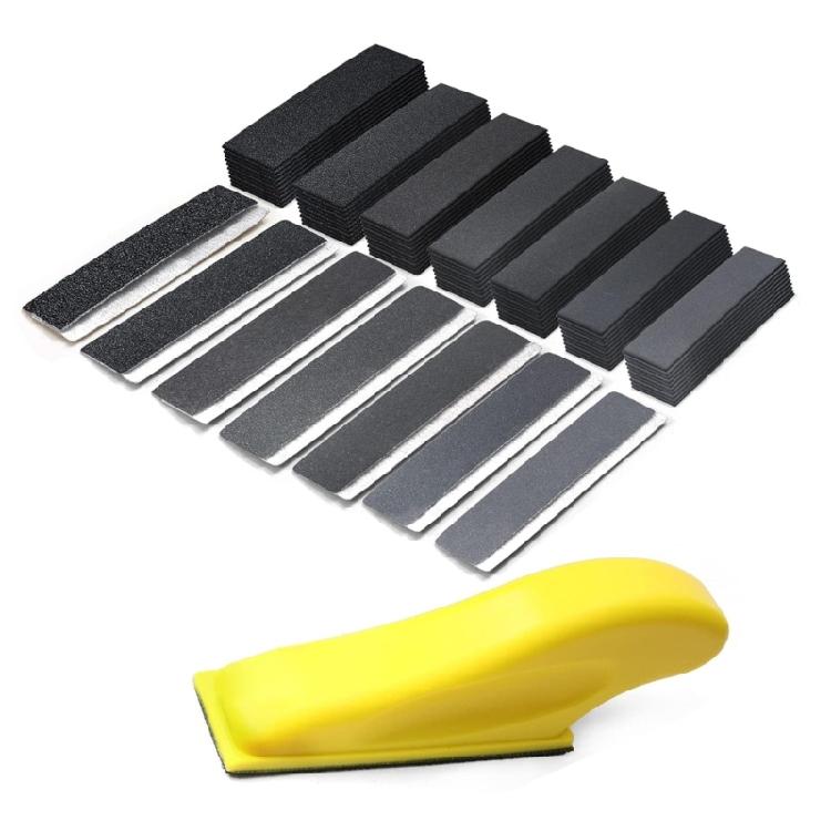 Sandpaper Finger Sander  for Small Projects Polishing Tool Easy to Use &Replace