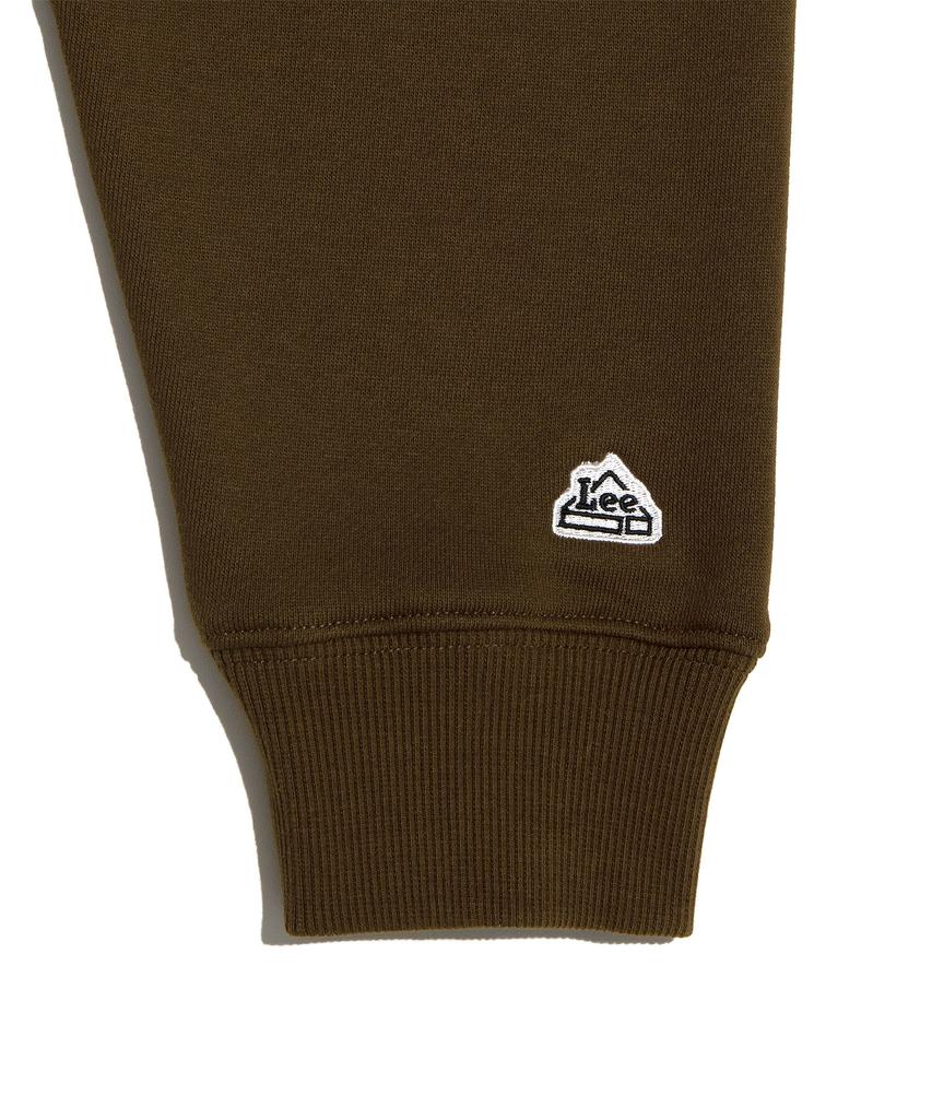 LEE Corduroy Big Twitch Fleece Sweatshirt Chocolate