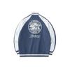 Anta Contrast Color Fleece Embroidered Knitted Baseball Jacket Men outerwear Dream-Blue 152418734S-3