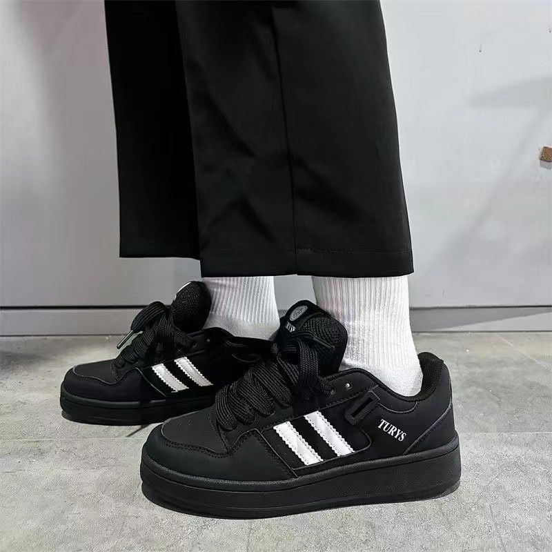 Fleece warm thick baseplate shoes women's winter new student niche leisure sports bread shoes