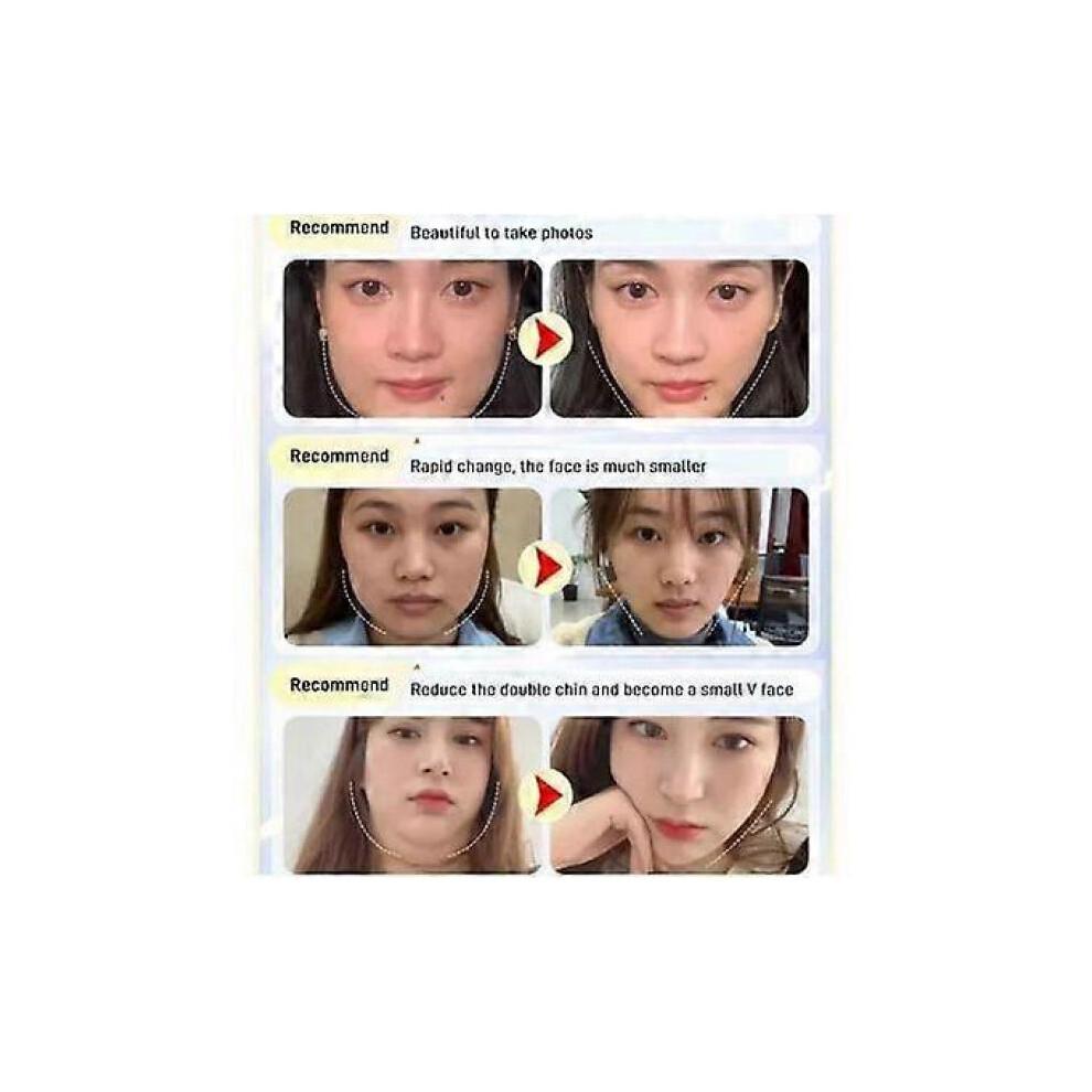 3PCS Lift Chin Mask, Chin Mask, Chin Mask Double Chin Lifting Mask, Collagen Face Mask, Chin Mask Reusable For Double Chin