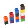 700x Linking Counting Cubes Snap Blocks Teaching Manipulative Math 4 Colors