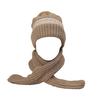 Women's Winter Warm All-in-One Knitted Hat Scarf Comfortable Windproof Elastic Cycling Earmuffs Warm Hat Outdoor Ski Bonnet Hat
