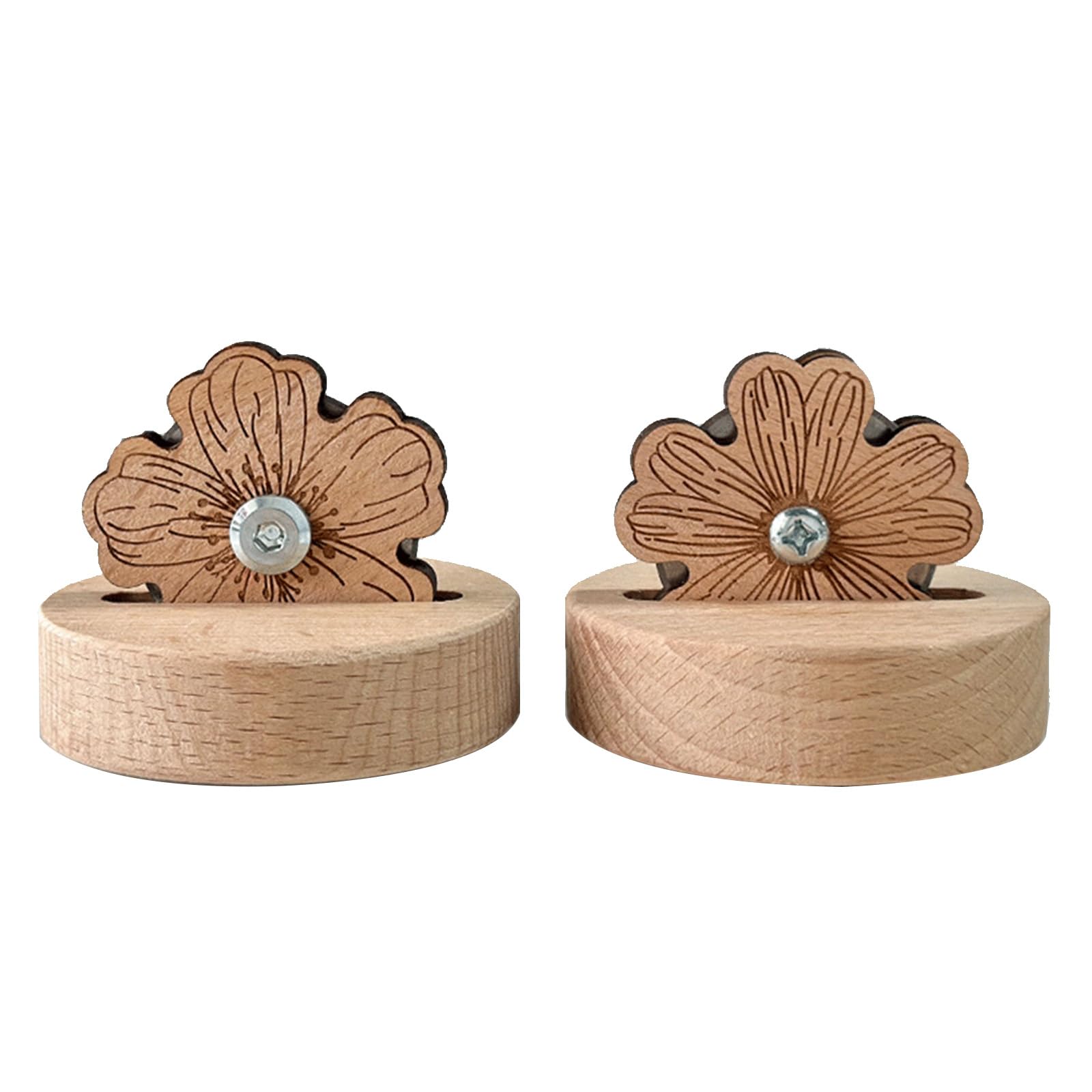 

Резак ниток «Ромашка» для квилтинга, настольный резак для пряжи с лезвием, инструменты для обрезки ниток с противоскользящей подставкой для шитья 2 pcs