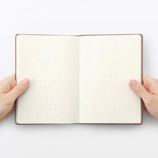 Muji Suede-like Monday Start Monthly Weekly Schedule Book December 2026 B6 Beige