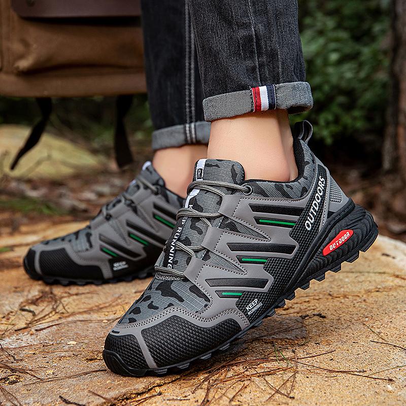 Men's Hiking Shoes Waterproof All-Terrain Outdoor Sneakers Non-Slip for Trekking Camping Tactical Training  Outdoor Cycling