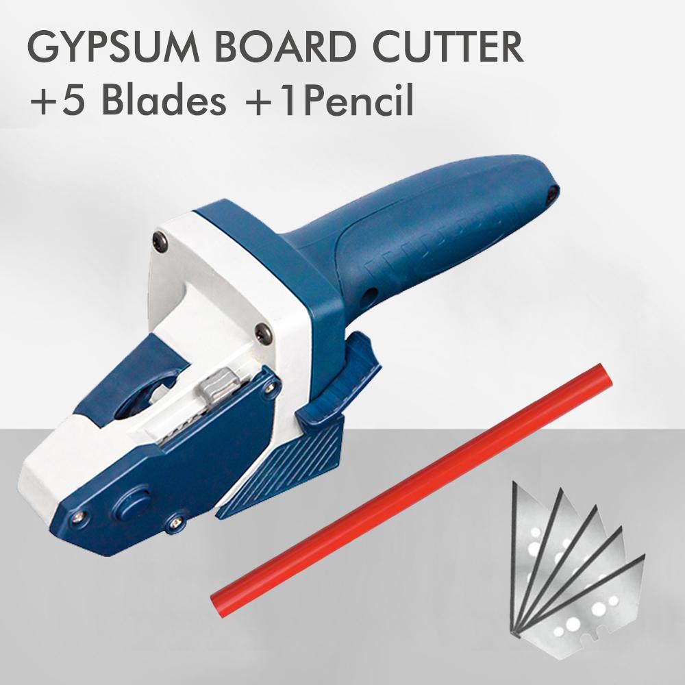Manual Gypsum Board Cutter Hand Push Drywall Cutting Artifact Tools with Tape Woodworking Cutting Board Tools