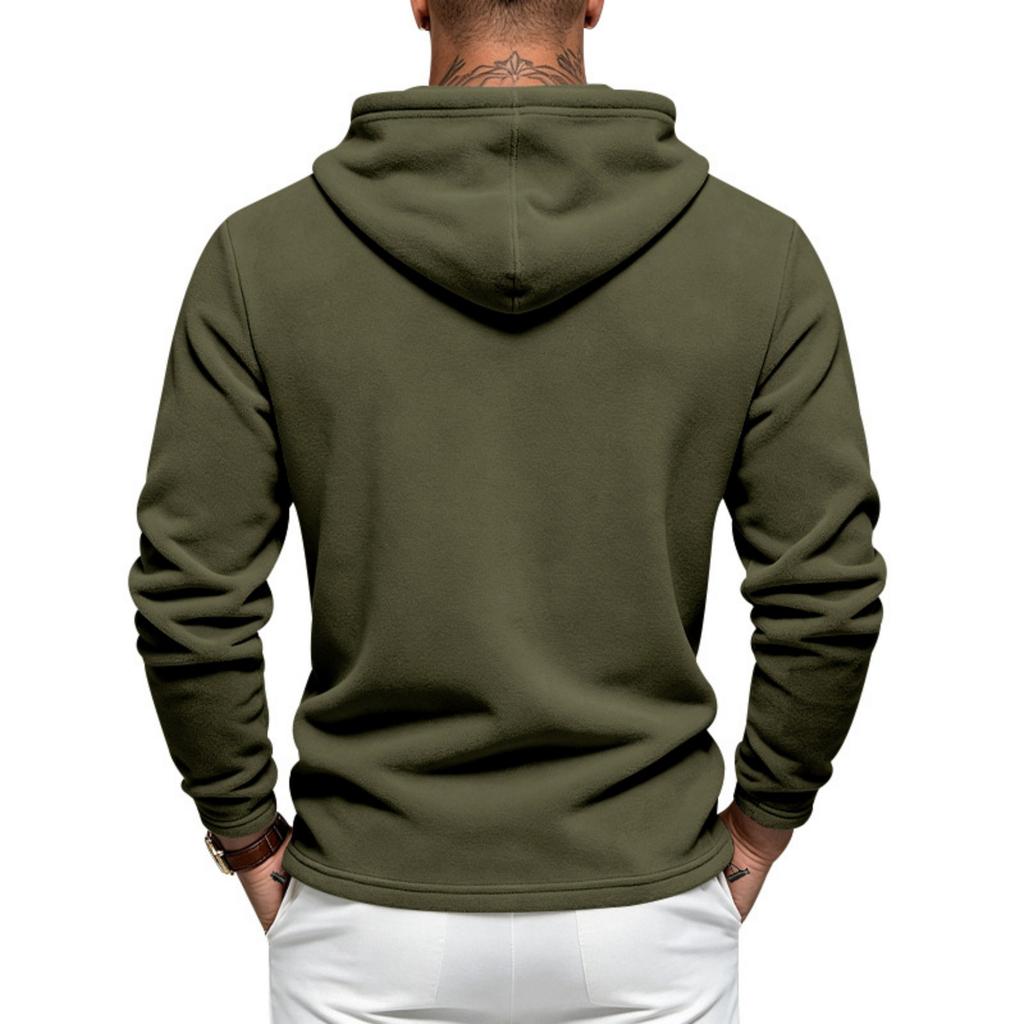 Men's Hoodie Pullover with Warm Soft for Casual Winter Everyday Wear