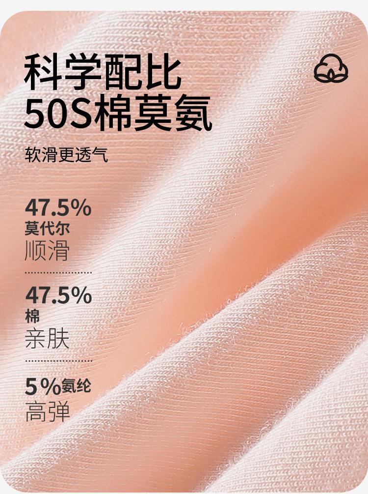 Yingbolun Girls' Underwear A-class Four Cornered Pants Baby Flat Cornered Little Girls' Shorts Children's Modal Underwear