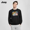 JEEP Unisex Fleece-Lined Crewneck Sweatshirt