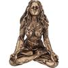 Socha Matky Země Mini Gaia víla Dekorativní Socha Buddhy Dekorativní figurky Bohyně Léčivá čakra Meditace Home Decor