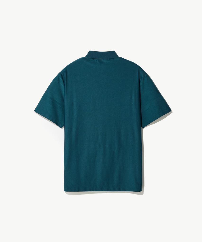 STCO Diems Coolite 100% Polyester Collared T-Shirt_Green (Classic Fit)_Dtsxb08Cse