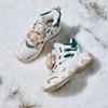 Anta Kids Warm Bear Trendy Fashion Thickened Warm Non-Slip Mid-Top Casual Shoes Kids Casual Shoes Gray White A22446901-2