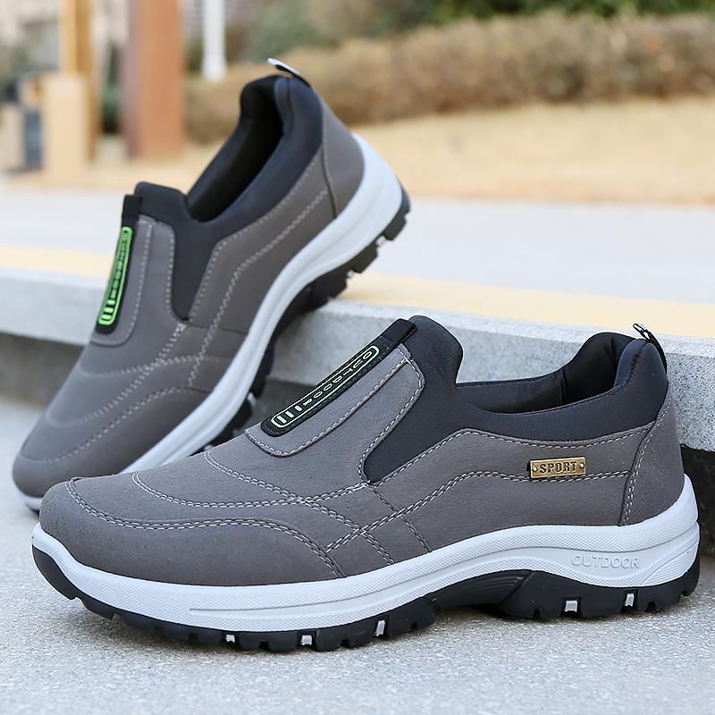 Men's Shoes, Versatile Men's Lightweight Wear-Resistant Running Shoes, Slip-On Mesh Hiking Shoes, Comfortable Sports Shoes for Men, Breathable Men