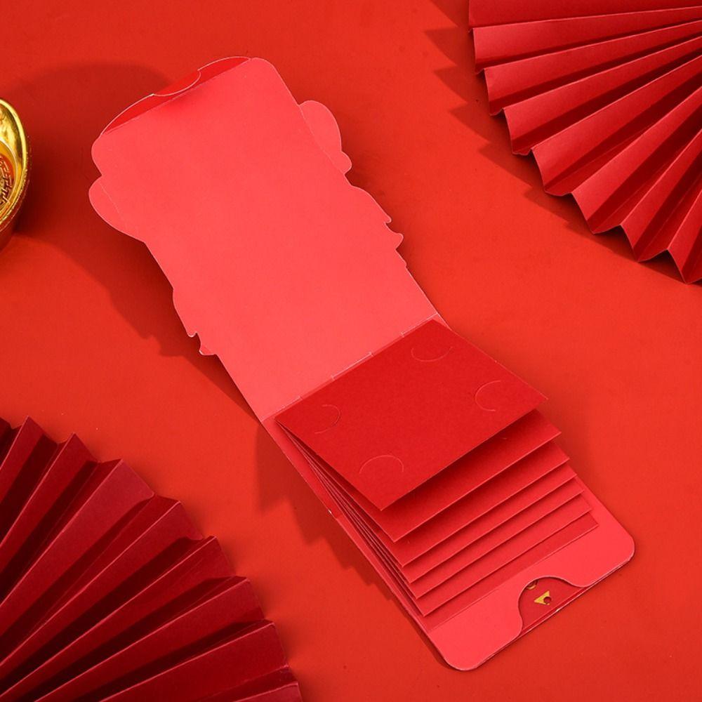 Dragon Pattern Red Envelope Luck Money Bag Money Bags Chinese HongBao Wedding Birthday