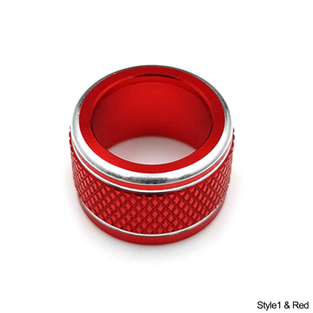 Car Rearview Mirror Adjustment Knob Trim Cover Rotary Control Switch Decoration Rings For Subaru XV Forester Outback 2015-18 WRX