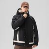 New Winter Down Jacket White Duck Down Men's and Women's Hooded Versatile Fashion Men's Casual Loose Jacket