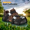 Garden Aerator Sandals for Aerating Lawn Soil Shoes Gardening Walking Aerator Nail Shoes Lawn Aerator Shoes with AdjustableStrap