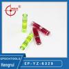 Cylindrical Bubble Level 6.3x29 - Horizontal Water Level Ruler & Bracket Accessories E18