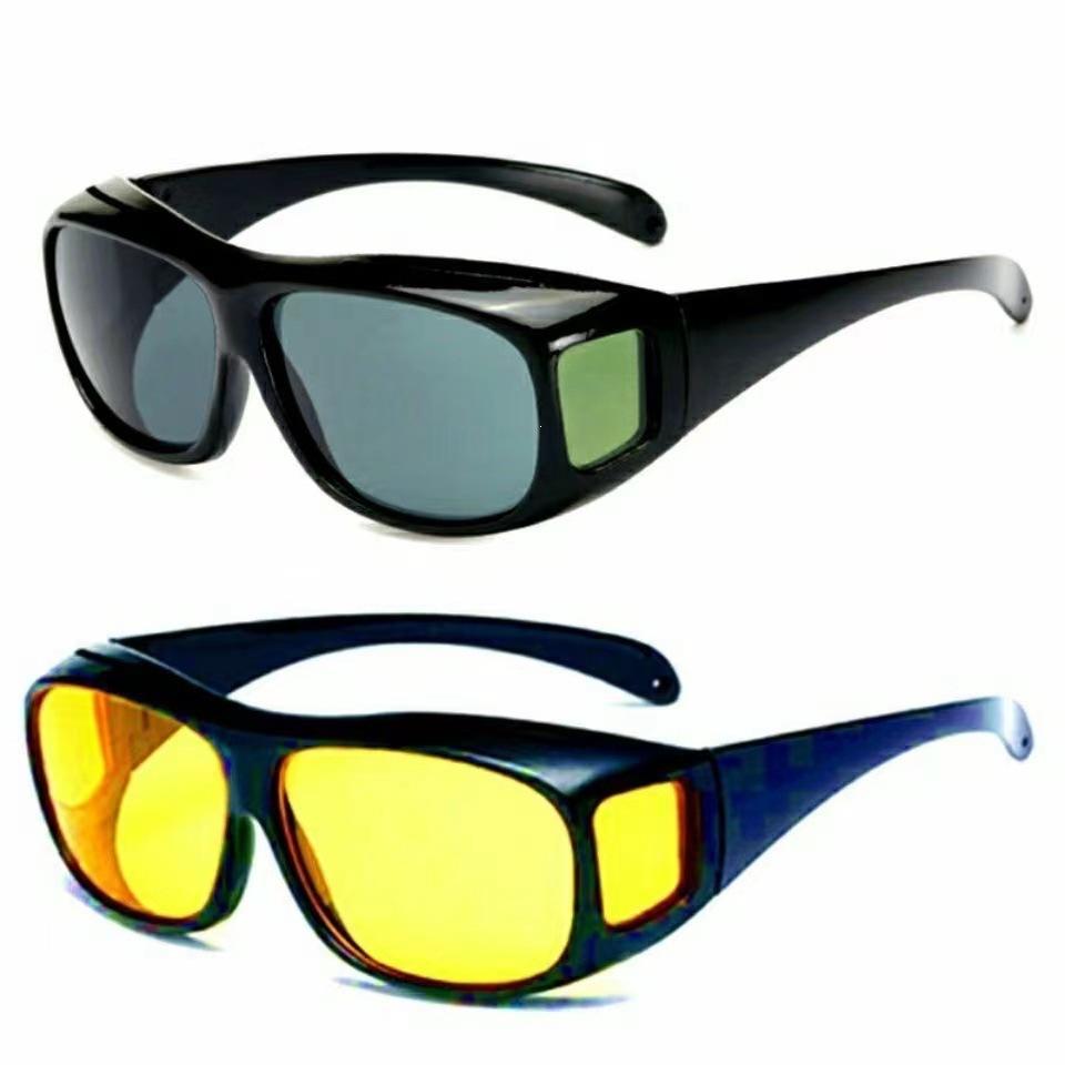 UV protection, windproof eye protection, labor protection glasses, splash protection and high beam protection high definition polarized night vision g