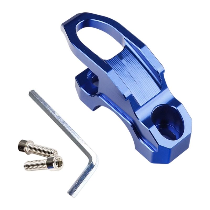 Motorcycle Helmets Hook Clamp Aluminum Handlebar Mounted Helmets Holder Hanger Hook Scooter Modified Accessories